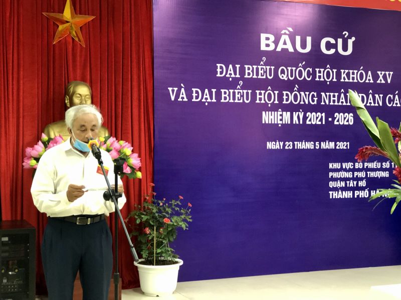 Tổ bầu cử phổ biến thể lệ...