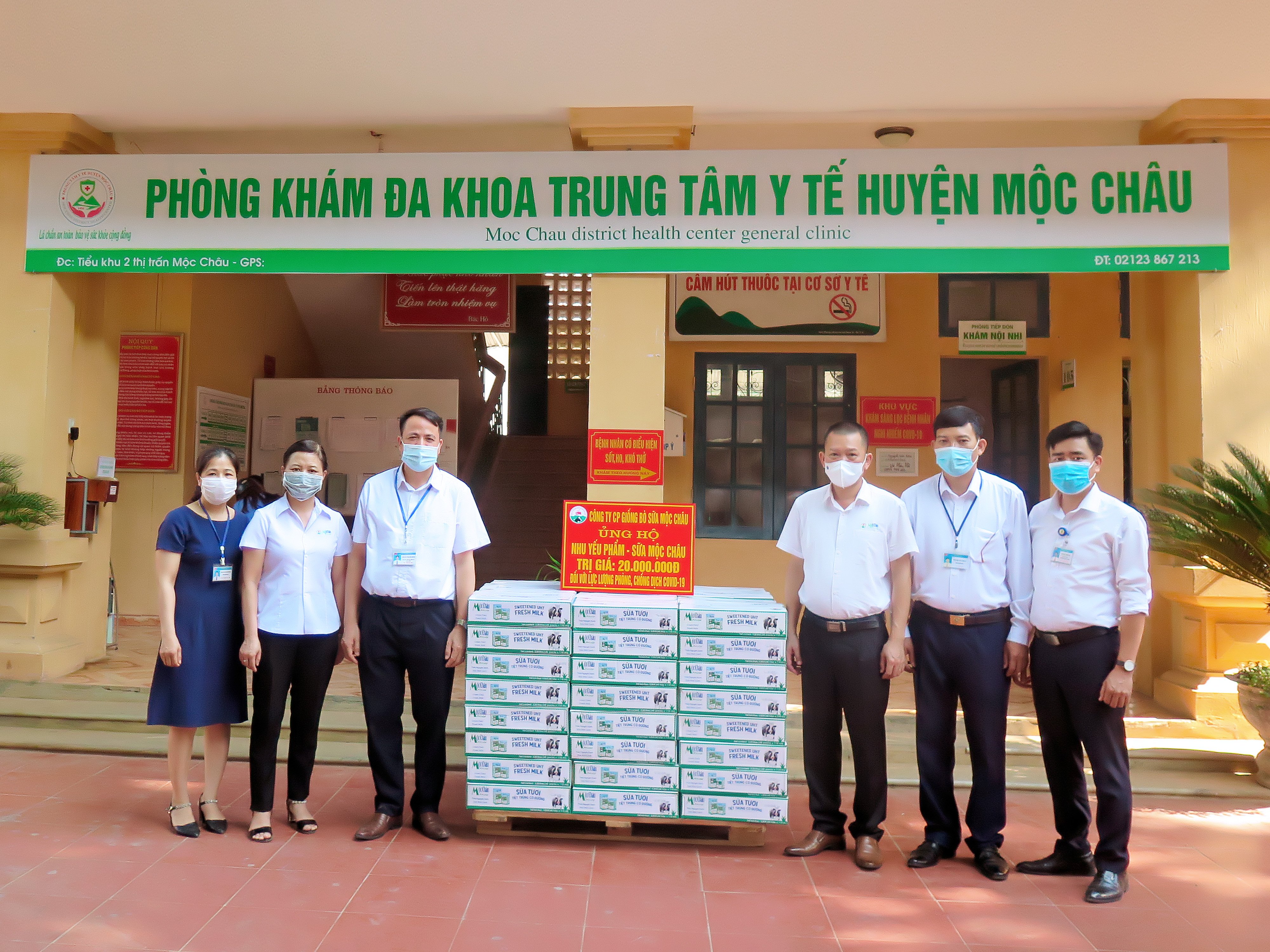 Mộc Châu Milk “tiếp sức” hơn 50.000 sản phẩm sữa đến các bệnh viện và trường học tại tâm dịch Covid-19 - ảnh 2