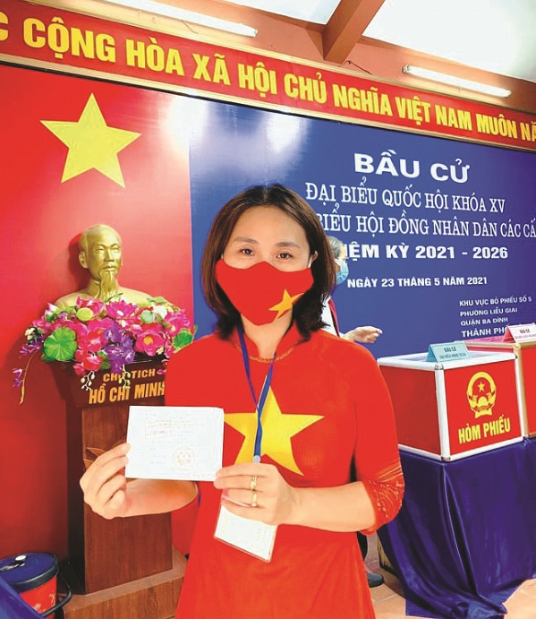 Cử tri trẻ Nghiêm Thúy Trang mong muốn các đại biểu dân cử sẽ có thêm nhiều giải pháp thúc đẩy bình đẳng giới. (Ảnh: NVCC) Cử tri trẻ Nghiêm Thúy Trang mong muốn các đại biểu dân cử sẽ có thêm nhiều giải pháp thúc đẩy bình đẳng giới. (Ảnh: NVCC)