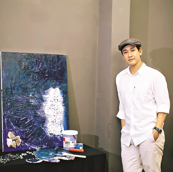 Hứa Vĩ Văn đấu gi&aacute; tranh hỗ trợ chống Covid-19