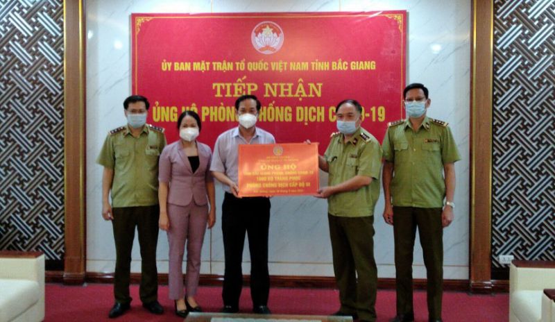 Tổng cục Quản l&yacute; thị trường hỗ trợ Bắc Giang