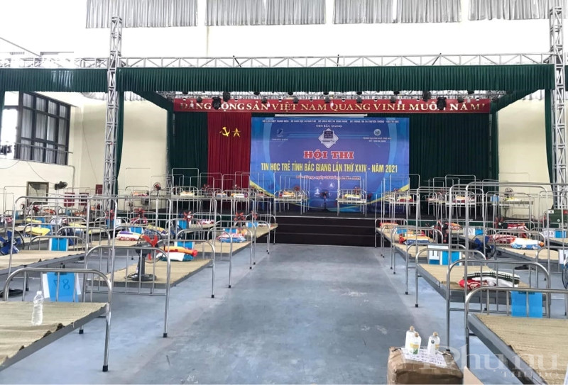 Cận cảnh khu cách ly y tế dành cho người nhiễm SARS-CoV-2 không có triệu chứng - ảnh 2