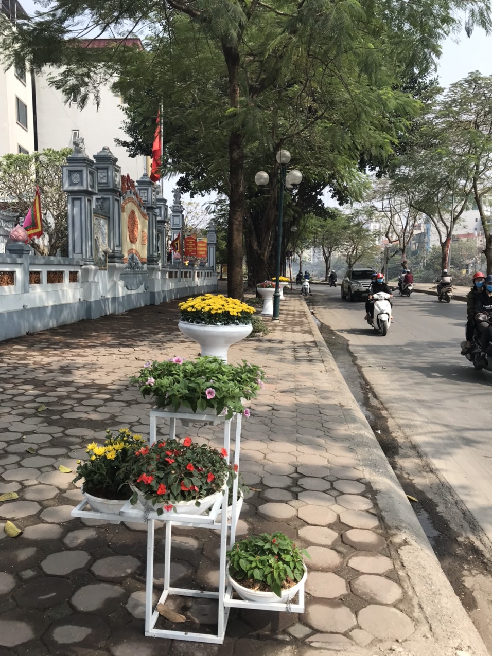 Những đoạn đường, tuyến phố nở hoa dưới bàn tay phụ nữ - ảnh 4