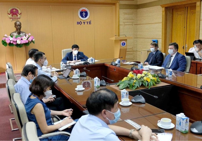 Quang cảnh buổi đàm phán. Ảnh: Trần Minh