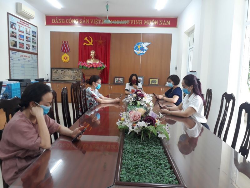 Cán bộ Hội LHPN Hà Đông