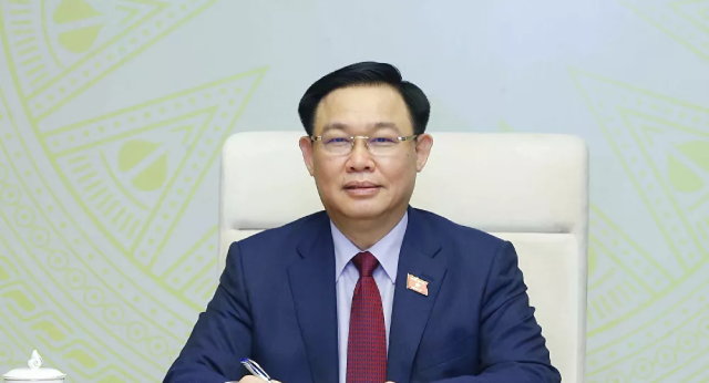 Chủ tịch Quốc hội Vương Đình Huệ.