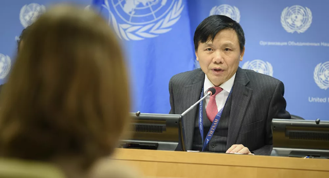 Đại sứ Đặng Đình Quý, Trưởng Phái đoàn Việt Nam tại Liên hợp quốc.