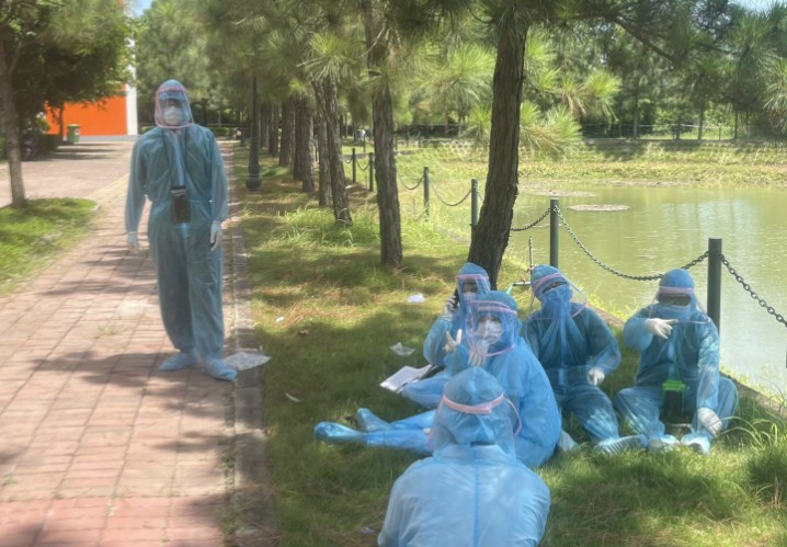 Giờ giải lao của lực lượng phục vụ