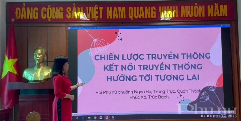 Các thi sinh trình bày ý tưởng khi tham dự cuộc thi