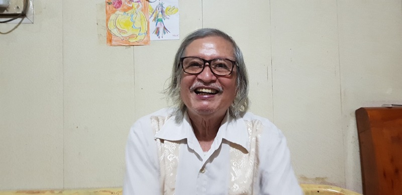 Ông Lê Thanh Kiện cư dân ở Khu C, Khu tập thể ba tầng, phường Nguyễn Trãi, quận Hà Đông