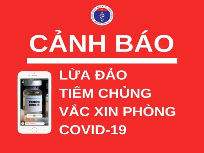 Cảnh báo lừa đảo tiêm chủng vắc xin COVID-19 - ảnh 1