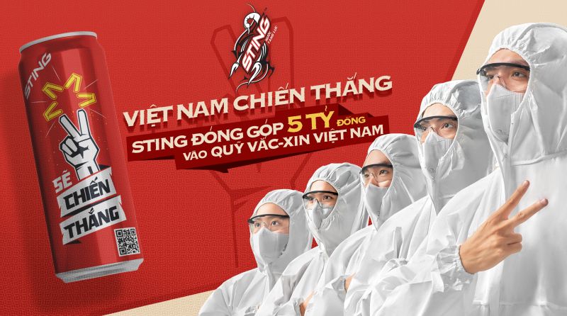Sting phi&ecirc;n bản lon cao giới hạn &ldquo;Sẽ Chiến Thắng&rdquo; lan tỏa niềm tin Việt Nam sẽ chiến thắng đại dịch.