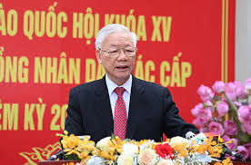 Tổng Bí thư Nguyễn Phú Trọng trúng cử đại biểu Quốc hội khóa XV