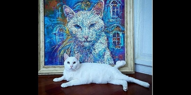 Nhân viên bảo tàng đã tin tưởng để Achilles canh giữ những bức tranh quý trong Bảo tàng.