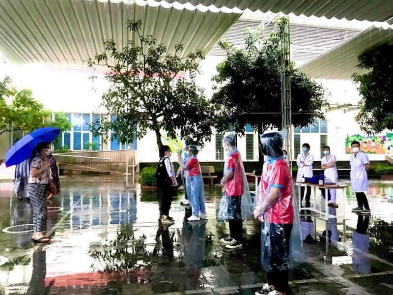 Các thí sinh luôn nhận được sự trợ giúp kịp thời tại các điểm thi