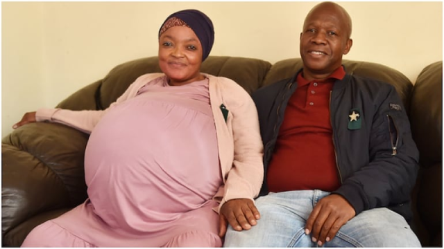 Gosiame Thamara Sithole và chồng.