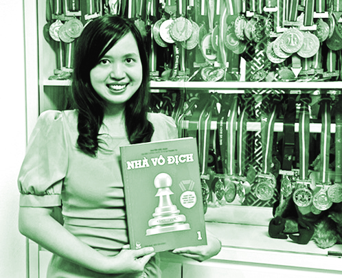 Đại kiện tướng quốc tế nữ Lê Thanh Tú - đồng tác giả bộ sách Đại kiện tướng quốc tế nữ Lê Thanh Tú - đồng tác giả bộ sách