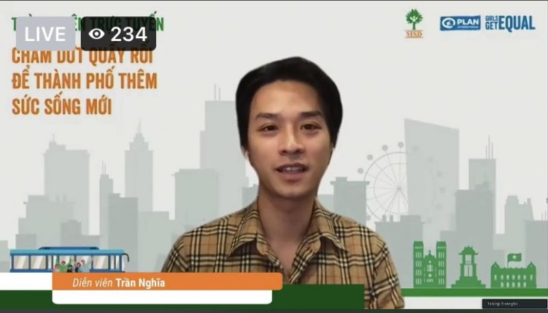 Diễn viên Trần Nghĩa cho rằng, vấn đề này phải được nêu ra, phân tích thì mới đối diện và giải quyết được. Diễn viên Trần Nghĩa cho rằng, vấn đề này phải được nêu ra, phân tích thì mới đối diện và giải quyết được.
