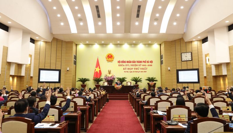 Quang cảnh kỳ họp