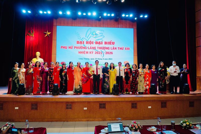 ĐH... thành công tốt đẹp. Đại hội có sự tham dự, chỉ đạo của đồng chí Nguyễn Lan Hương, Chủ tịch Hội LHPN quận Đống Đa cùng lãnh đạo các ban phường Láng Thượng