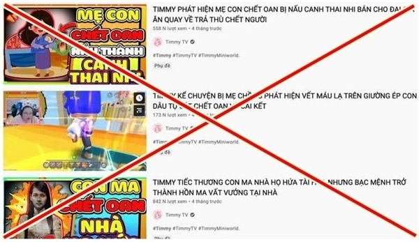 Những kênh Youtube được cho là “rác mạng” cần xử lý nghiêm minh (M.M)
