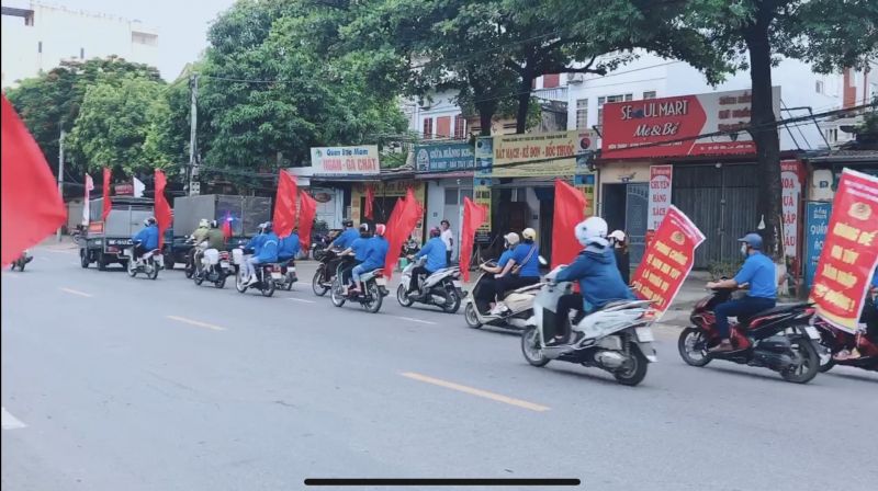 Tuổi trẻ Công an và đoàn thanh niên Đông Anh ra quân tuyên truyền phòng chống ma túy - ảnh 5