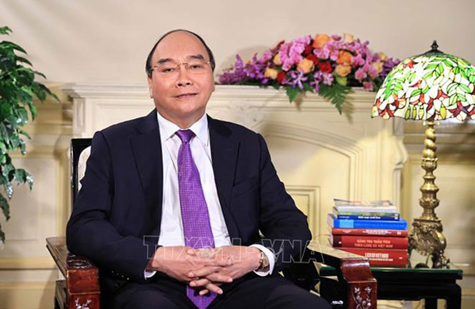 Chủ tịch nước Nguyễn Xuân Phúc.