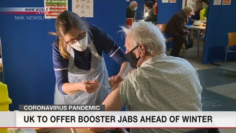 Anh bắt đầu ti&ecirc;m vaccine mũi 3 từ th&aacute;ng 9.