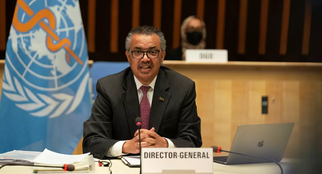 Tổng Giám đốc WHO Tedros Adhanom Ghebreyesus.