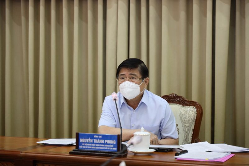 Chủ tịch UBND TP.HCM Nguyễn Thành Phong - Ảnh: TRUNG TÂM BÁO CHÍ Chủ tịch UBND TP.HCM Nguyễn Thành Phong - Ảnh: TRUNG TÂM BÁO CHÍ