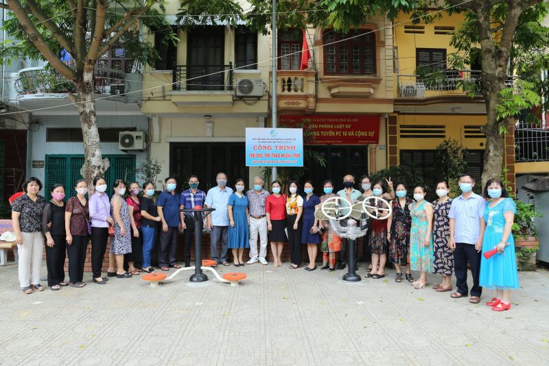 Khánh thành công trình thể dục thể thao ngoài trời - ảnh 1