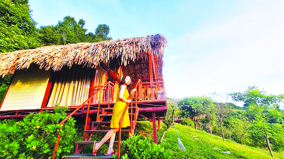 Các khu nghỉ dưỡng ngoại thành Hà Nội khiến du khách hài lòng vì vừa thân thiện với thiên nhiên, vừa trẻ trung, hiện đại (AV)