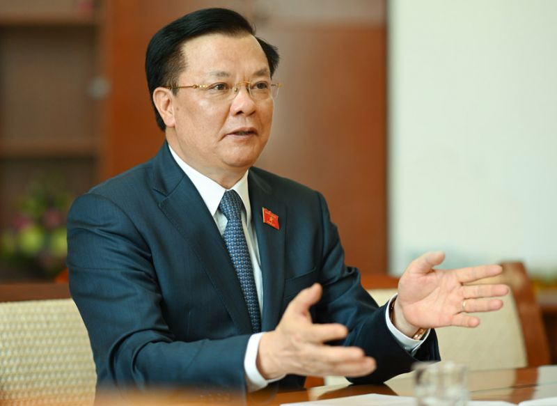 Đồng ch&iacute; Đinh Tiến Dũng, Ủy vi&ecirc;n Bộ Ch&iacute;nh trị, B&iacute; thư Th&agrave;nh ủy H&agrave; Nội