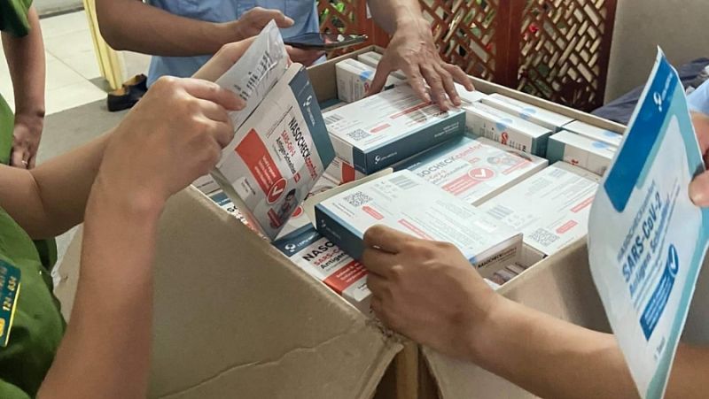 Sản phẩm bị thu giữ