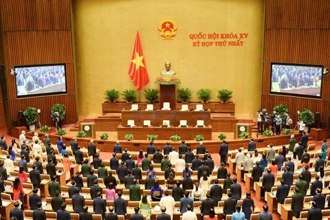 Quang cảnh Kỳ họp