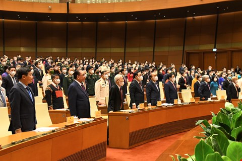 Kỳ họp thứ nhất, Quốc hội khóa XV khai mạc sáng 20/7