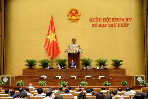Quang cảnh kỳ họp