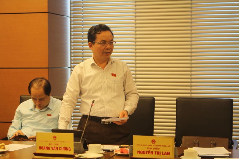 Đại biểu Hoàng Văn Cường (đoàn Hà Nội)