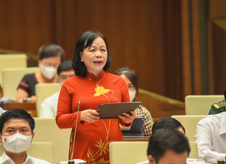 Đại biểu Nguyễn Thị Mai Hoa