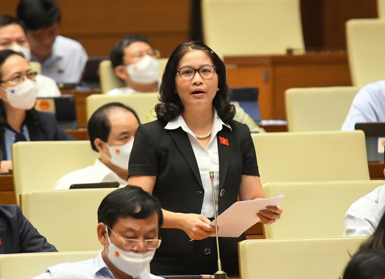 Đại biểu Nguyễn Thị Lan (đoàn Hà Nội)