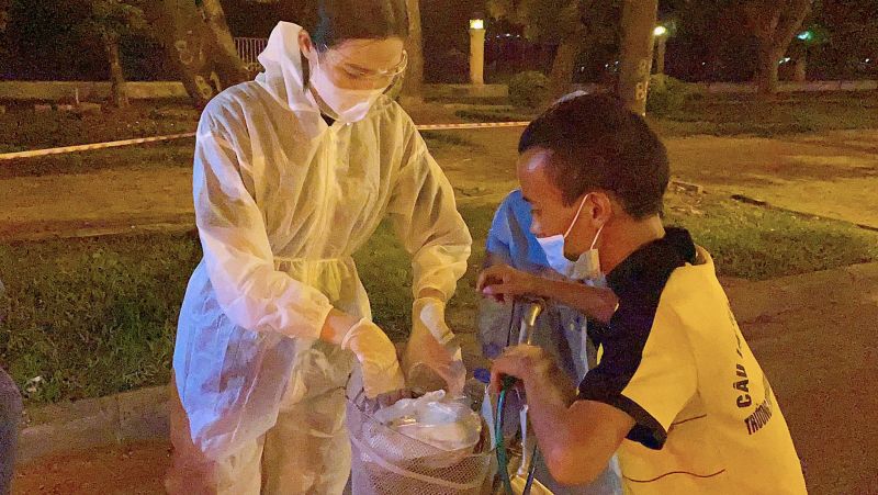 Các Hoa hậu đều trang bị bảo hộ kỹ lưỡng