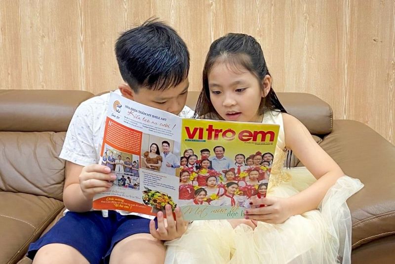 Ấn phẩm Vì trẻ em sẽ được ra mắt số đầu tiên vào tháng 8/2021 Ấn phẩm Vì trẻ em sẽ được ra mắt số đầu tiên vào tháng 8/2021