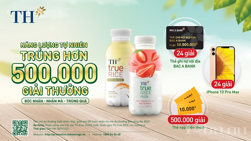 Giải nhiệt mùa hè cùng “cơn lốc” hơn 500.000 quà tăng “cực chất” từ TH - ảnh 1