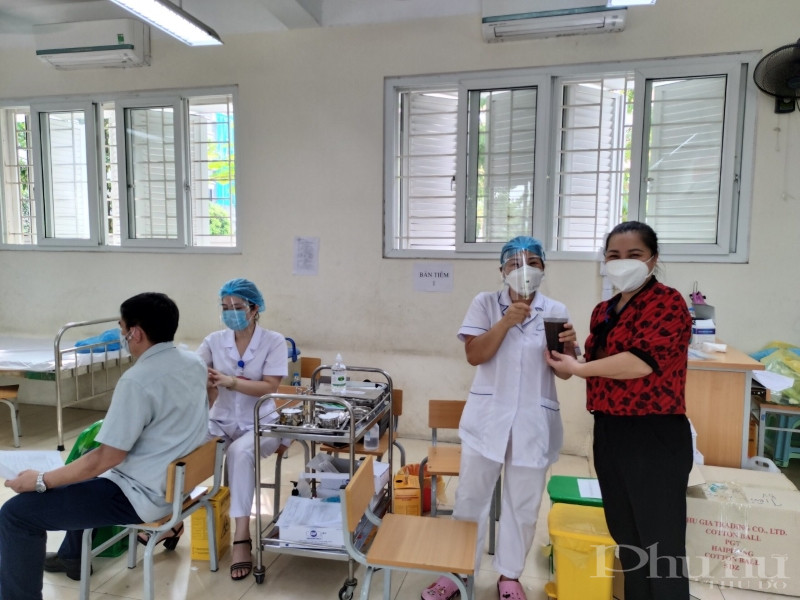 Hội viên phụ nữ Hoàng Mai chung tay đẩy lùi dịch bệnh Covid-19 - ảnh 3