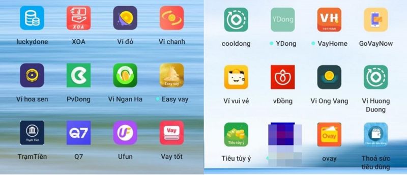 Cơ quan công an cảnh báo các App cho vay tiền đa phần do các đối tượng hoạt động “tín dụng đen” sử dụng công nghệ cao ẩn dưới dạng cho vay trực tuyến với lãi suất cao. Cơ quan công an cảnh báo các App cho vay tiền đa phần do các đối tượng hoạt động “tín dụng đen” sử dụng công nghệ cao ẩn dưới dạng cho vay trực tuyến với lãi suất cao.
