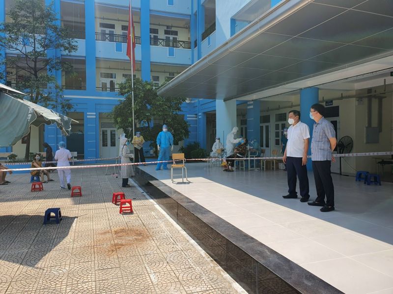 Quận Hai Bà Trưng xét nghiệm diện rộng từ sáng 31/7 - ảnh 1