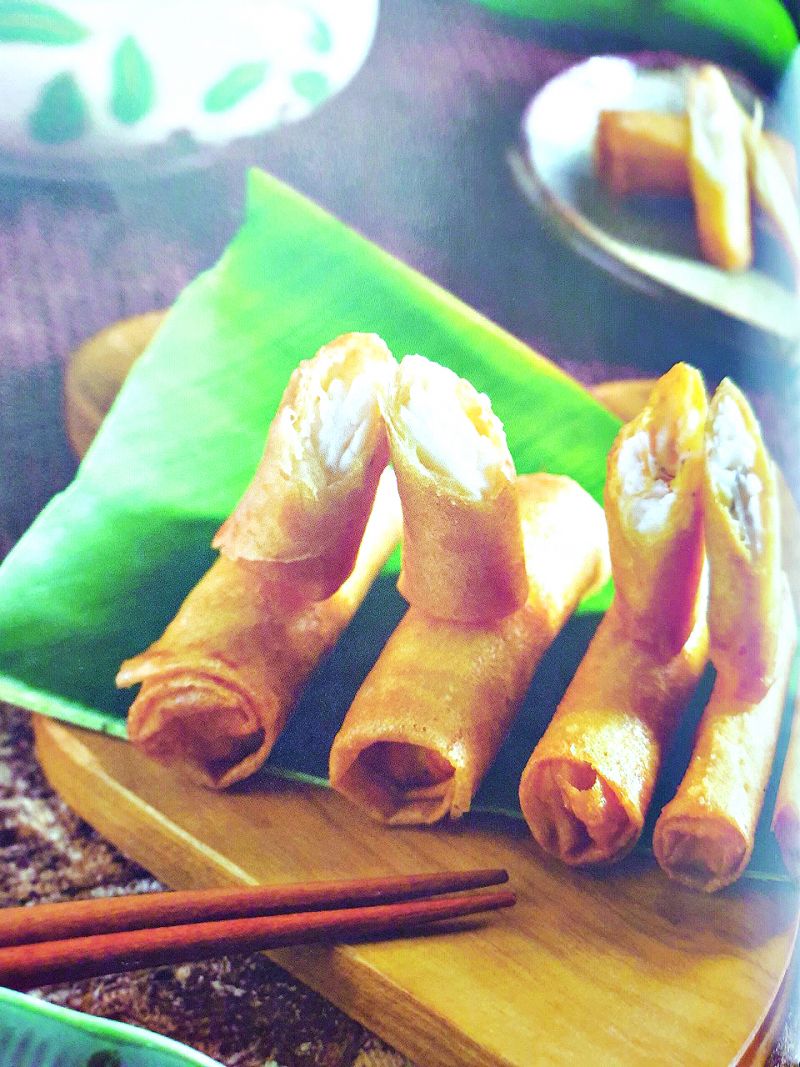 Cá cuốn rán giòn - ảnh 1