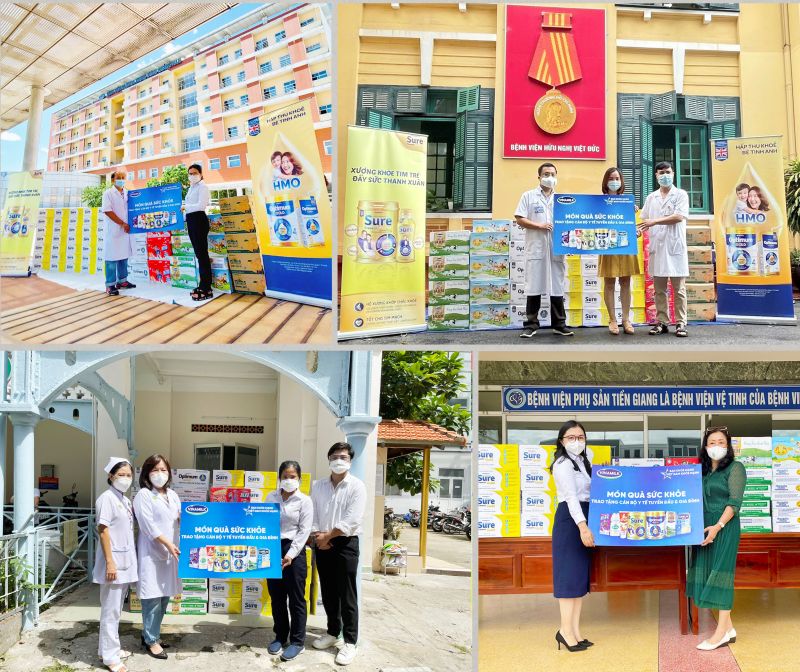 Vinamilk tiếp tục tiếp sức tuyến đầu tại 50 bệnh viện với thông điệp “Tuyến đầu khỏe mạnh, vì Việt Nam khỏe mạnh” - ảnh 3