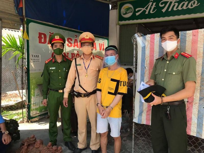 Đối tượng đe doạ, ném gạch vào chốt kiểm soát bị bắt giữ