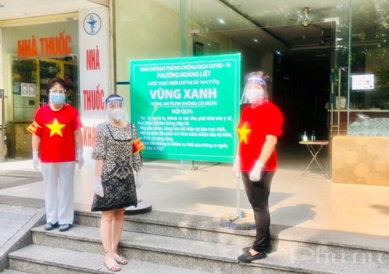 Hội LHPN quận Hoàng Mai với chương trình "Rau sạch 0 đồng - Ai cần cứ lấy, mỗi người 1 bó" - ảnh 16